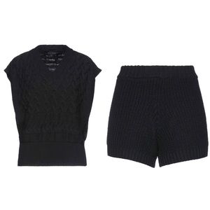 Angela Mele Milano sweater + shorts set